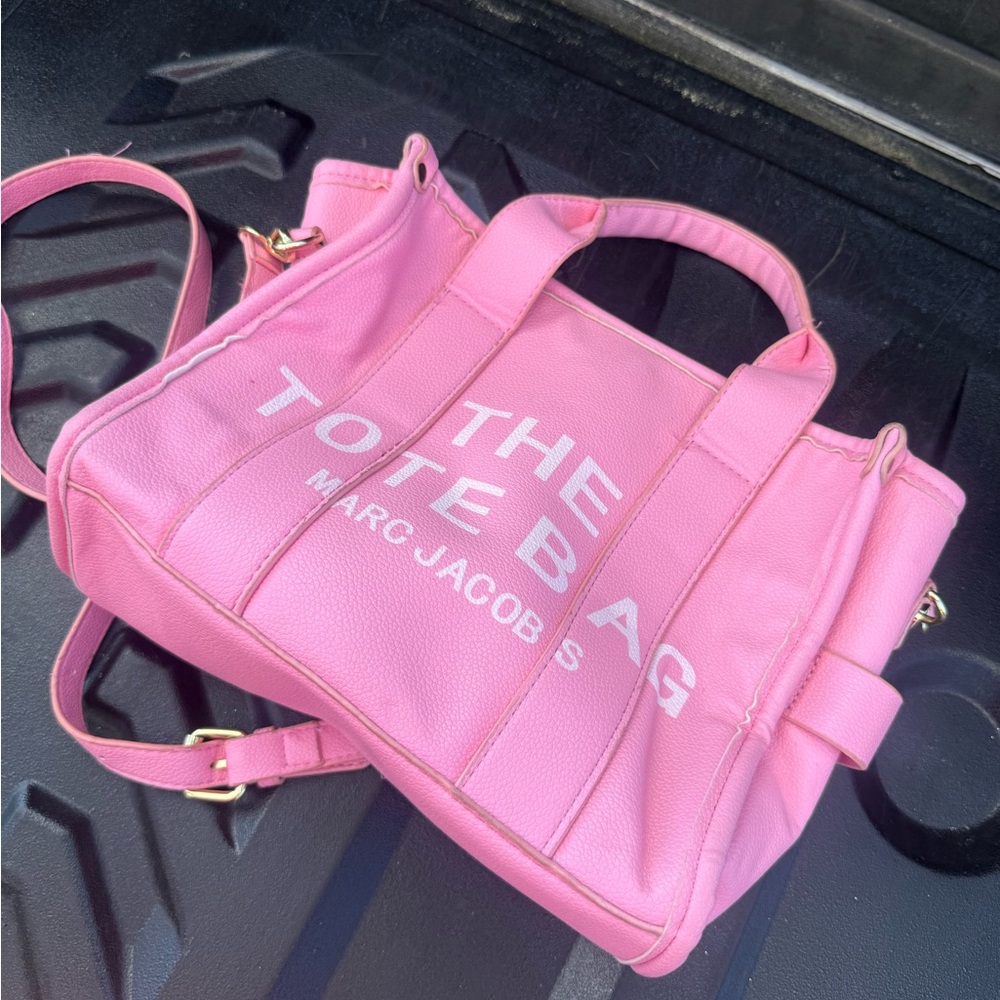 Marc Jacobs Vibrant Pink Tote